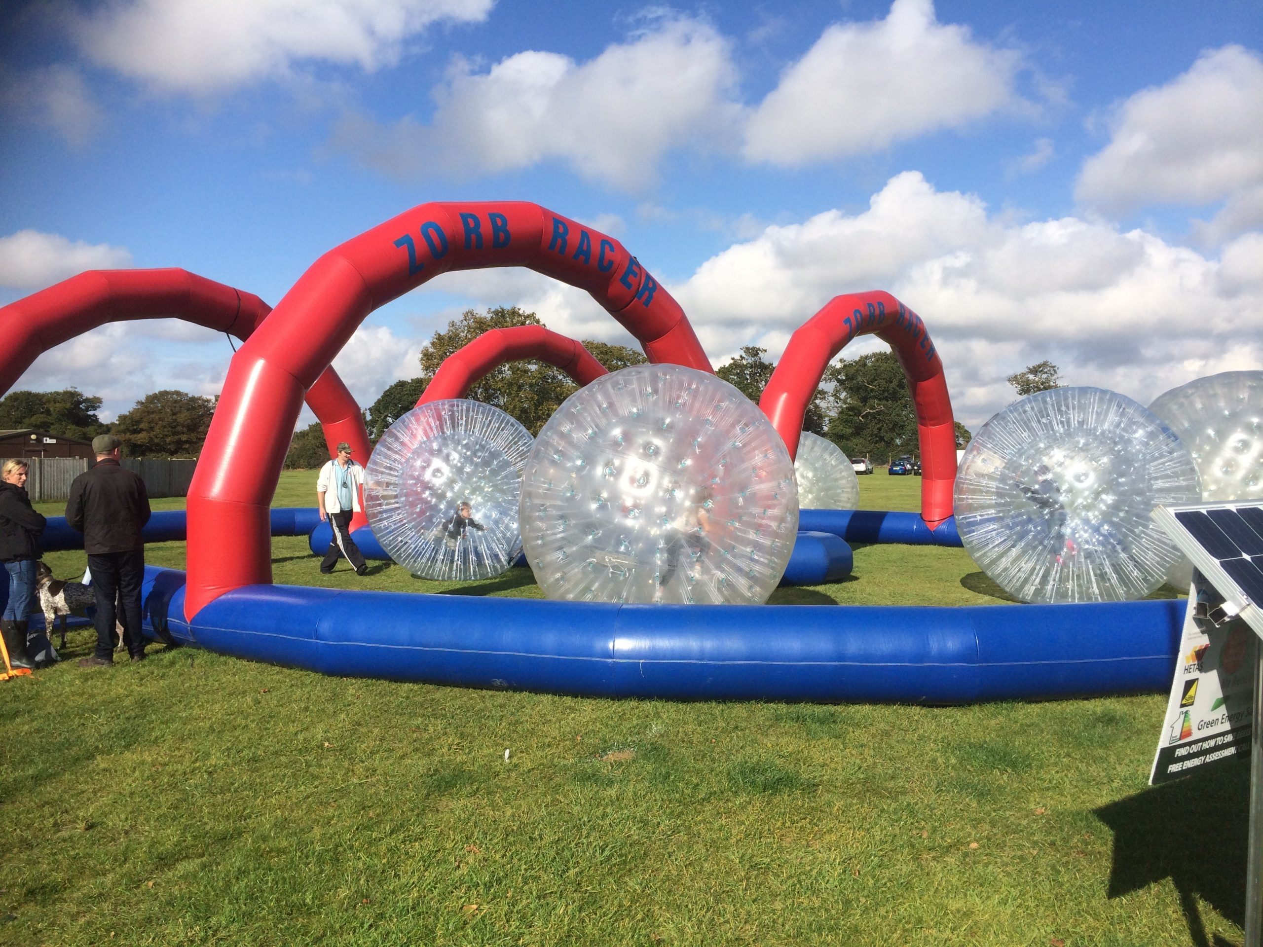 Zorb Racing Course