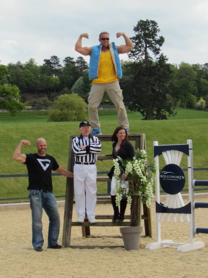 Person Winning Obstacle Course Competition