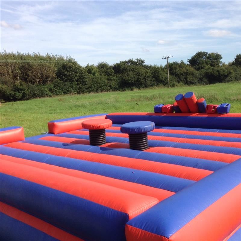 gladiator dual inflatable fun activities